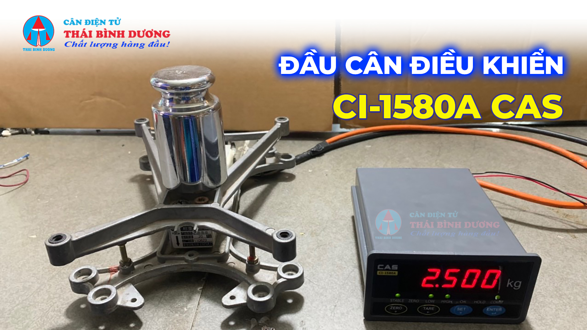 ĐẦU CÂN HIỂN THỊ CI1580A CAS BANNER